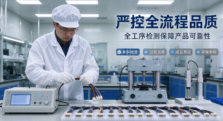 严控全流程品质，德恒电子线束全工序检测保障产品可靠性